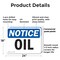 Signmission Oil, 24 in W x Rectangle, Plastic OS-2PACK-NS-P-1824-L-16969 - alternate 4